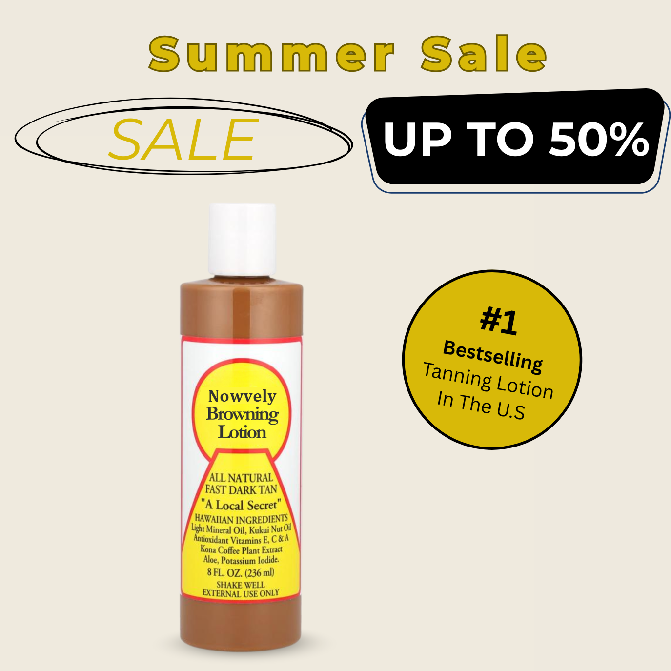 Nowvely™🌴 Hawaiian Secret Browning Lotion🌞
