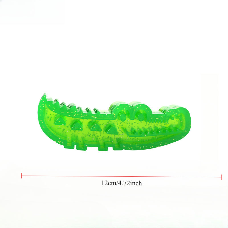 🐾Nowvely Slow-Feed Chew & Fetch Crocodile Dog Toy🐊