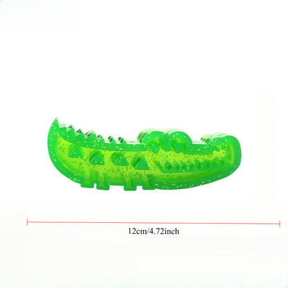 🐾Nowvely Slow-Feed Chew & Fetch Crocodile Dog Toy🐊